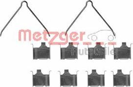 Metzger 109-1166 - Комплект принадлежности, дискови накладки vvparts.bg
