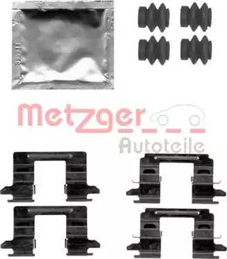 Metzger 109-1841 - Комплект принадлежности, дискови накладки vvparts.bg