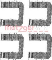 Metzger 109-1735 - Комплект принадлежности, дискови накладки vvparts.bg