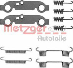 Metzger 105-0537 - Комплект принадлежности, челюсти за ръчна спирачка vvparts.bg