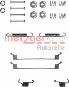 Metzger 105-0651 - Комплект принадлежности, спирани челюсти vvparts.bg