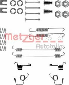 Metzger 105-0617 - Комплект принадлежности, спирани челюсти vvparts.bg