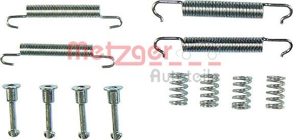 Metzger 105-0621 - Комплект принадлежности, челюсти за ръчна спирачка vvparts.bg