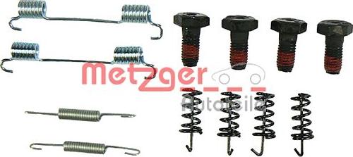 Metzger 105-0622 - Комплект принадлежности, челюсти за ръчна спирачка vvparts.bg