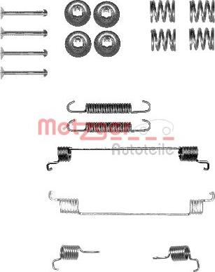 Metzger 105-0014 - Комплект принадлежности, спирани челюсти vvparts.bg