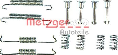 Metzger 105-0841 - Комплект принадлежности, челюсти за ръчна спирачка vvparts.bg
