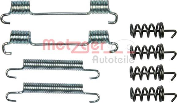 Metzger 105-0868 - Комплект принадлежности, челюсти за ръчна спирачка vvparts.bg