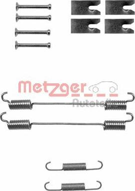 Metzger 105-0862 - Комплект принадлежности, спирани челюсти vvparts.bg