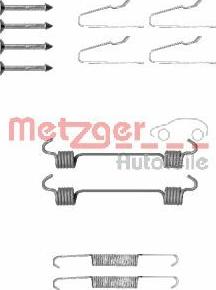 Metzger 105-0808 - Комплект принадлежности, челюсти за ръчна спирачка vvparts.bg