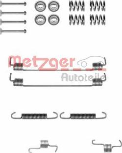 Metzger 105-0819 - Комплект принадлежности, спирани челюсти vvparts.bg