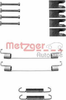Metzger 105-0827 - Комплект принадлежности, спирани челюсти vvparts.bg