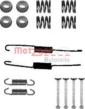 Metzger 105-0879 - Комплект принадлежности, спирани челюсти vvparts.bg