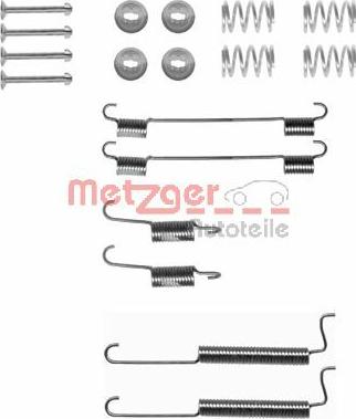 Metzger 105-0795 - Комплект принадлежности, спирани челюсти vvparts.bg