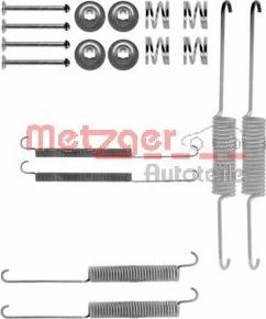 Metzger 105-0758 - Комплект принадлежности, спирани челюсти vvparts.bg