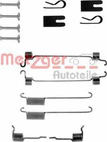 Metzger 105-0772 - Комплект принадлежности, спирани челюсти vvparts.bg