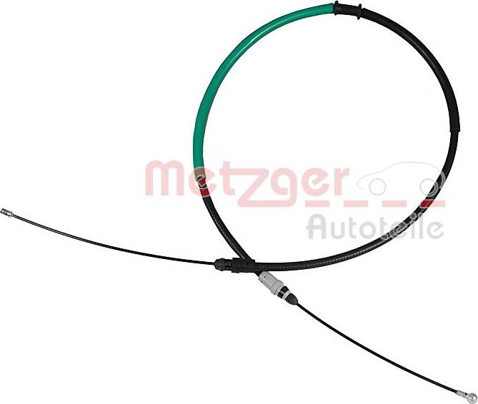 Metzger 10.6857 - Жило, ръчна спирачка vvparts.bg