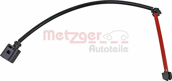Metzger 1190221 - Предупредителен контактен сензор, износване на накладките vvparts.bg