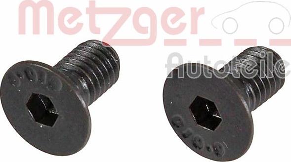 Metzger 11665K - Винт, спирачен диск vvparts.bg