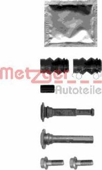 Metzger 113-1384X - Комплект водещи втулки, спирачен апарат vvparts.bg