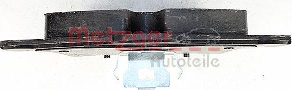 Metzger 1170481 - Комплект спирачно феродо, дискови спирачки vvparts.bg