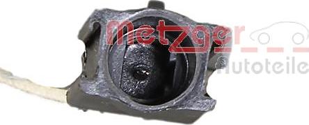 Metzger 1170899 - Комплект спирачно феродо, дискови спирачки vvparts.bg