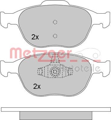 HELLA 530032859 - Комплект спирачно феродо, дискови спирачки vvparts.bg