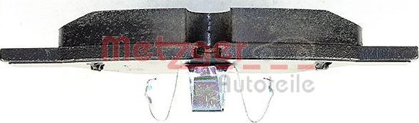 Metzger 1170203 - Комплект спирачно феродо, дискови спирачки vvparts.bg