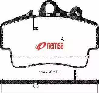 Metzger 1170741 - Комплект спирачно феродо, дискови спирачки vvparts.bg