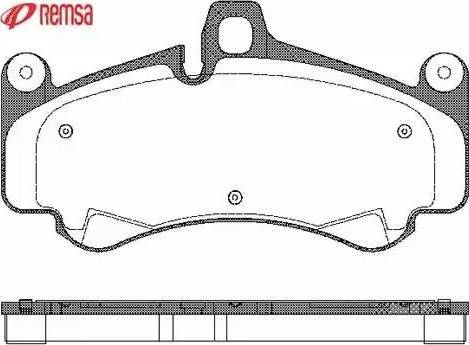 Metzger 1170764 - Комплект спирачно феродо, дискови спирачки vvparts.bg