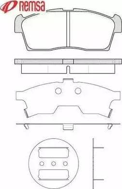 Metzger 1170771 - Комплект спирачно феродо, дискови спирачки vvparts.bg