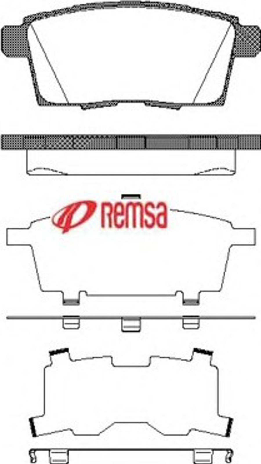 Metzger 1268.00 - Комплект спирачно феродо, дискови спирачки vvparts.bg