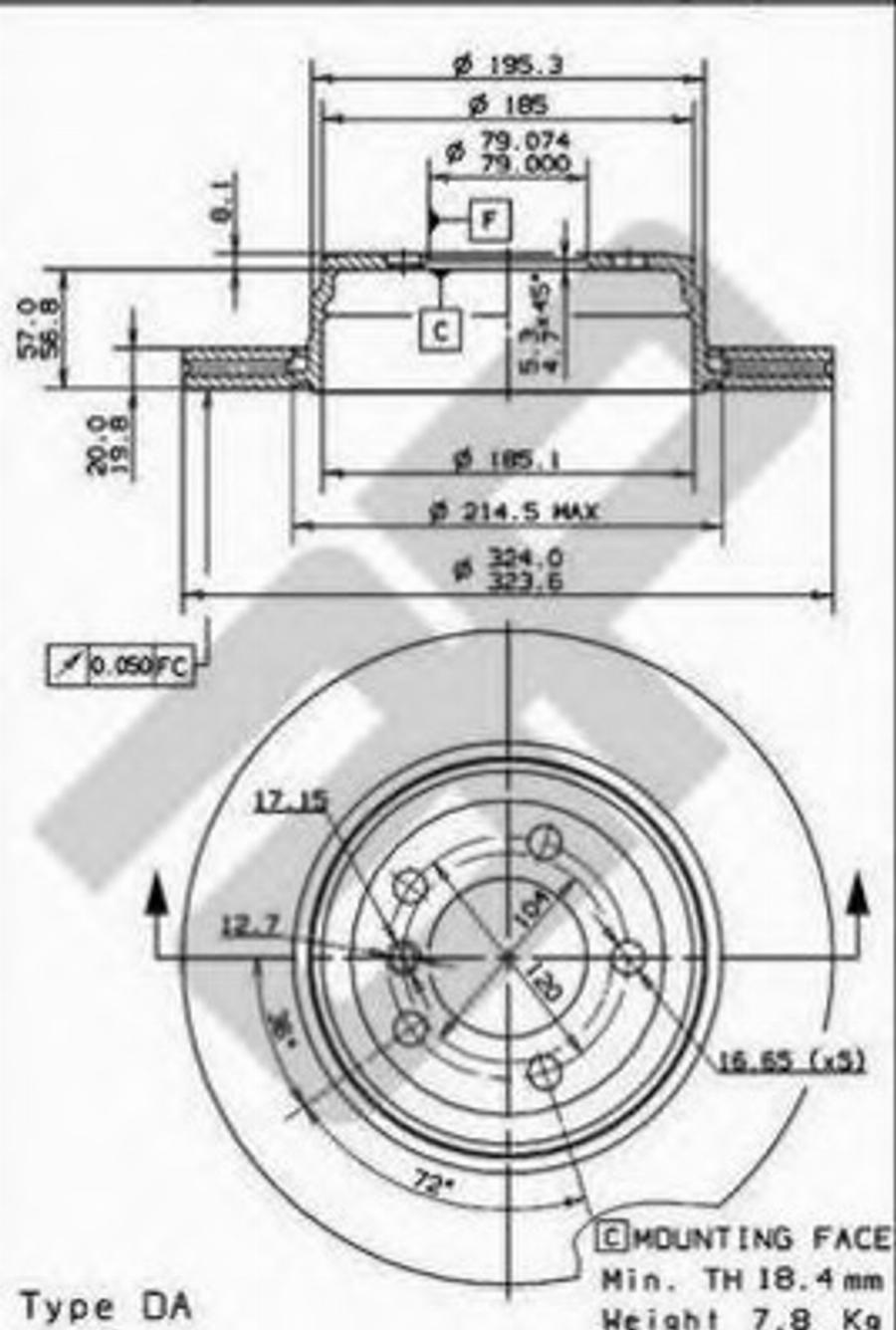 Metzger 24887 V - Спирачен диск vvparts.bg