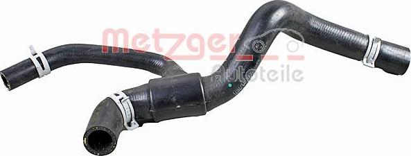 Metzger 2420982 - Маркуч на радиатора vvparts.bg