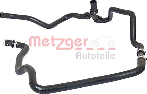 Metzger 2420061 - Маркуч на радиатора vvparts.bg