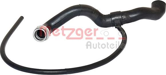 Metzger 2420129 - Маркуч на радиатора vvparts.bg