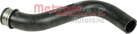 Metzger 2420814 - Маркуч на радиатора vvparts.bg