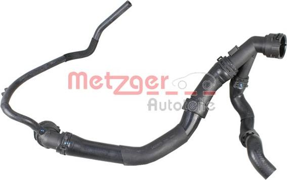 Metzger 2420870 - Маркуч на радиатора vvparts.bg