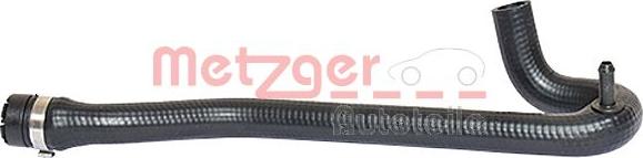 Metzger 2420297 - Маркуч на радиатора vvparts.bg