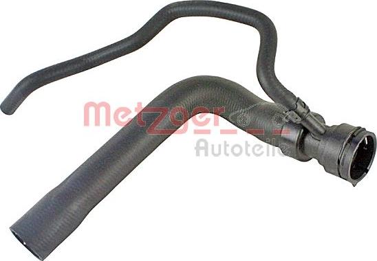 Metzger 2420758 - Маркуч на радиатора vvparts.bg