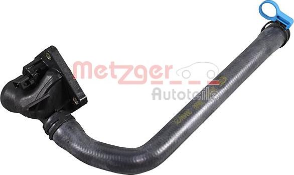 Metzger 2421470 - Маркуч на радиатора vvparts.bg