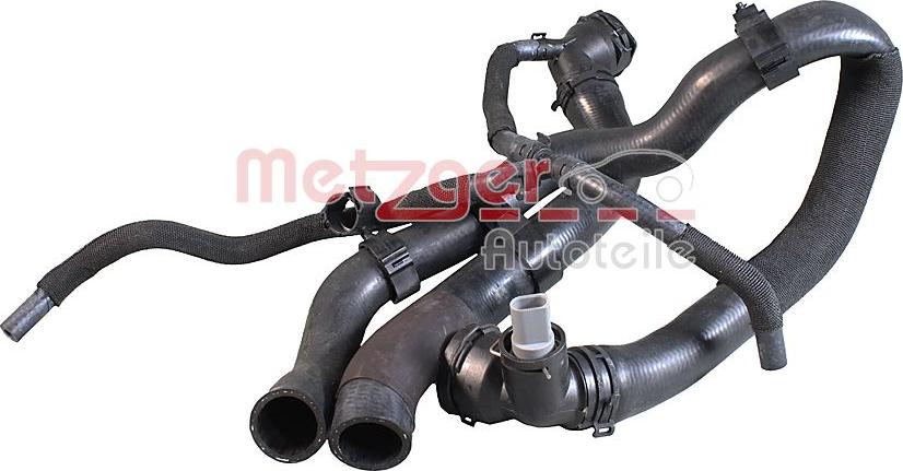 Metzger 2421560 - Маркуч на радиатора vvparts.bg