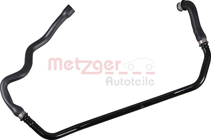 Metzger 2421700 - Маркуч на радиатора vvparts.bg