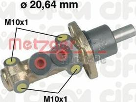 Metzger 202-142 - Спирачна помпа vvparts.bg