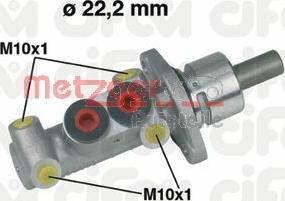 Metzger 202-302 - Спирачна помпа vvparts.bg