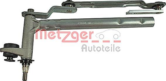 Metzger 2190334 - Лостов механизъм на чистачките vvparts.bg