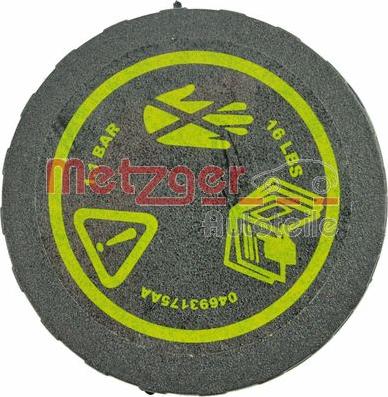 Metzger 2140152 - Капачка, резервоар за охладителна течност vvparts.bg