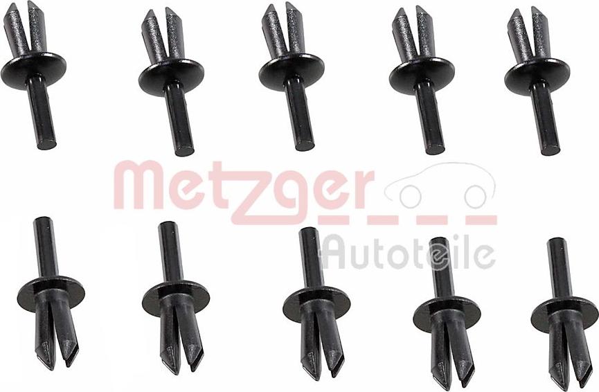 Metzger 2280001 - Клипс (щипка), декоративна / предпазна лайсна vvparts.bg