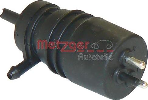 Metzger 2220009 - Водна помпа за миещо устр., почистване на стъклата vvparts.bg