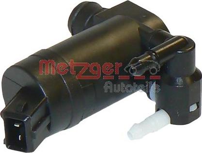 Metzger 2220010 - Водна помпа за миещо устр., почистване на стъклата vvparts.bg