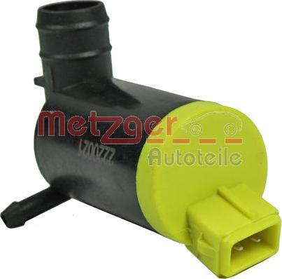 Metzger 2220021 - Водна помпа за миещо устр., почистване на стъклата vvparts.bg